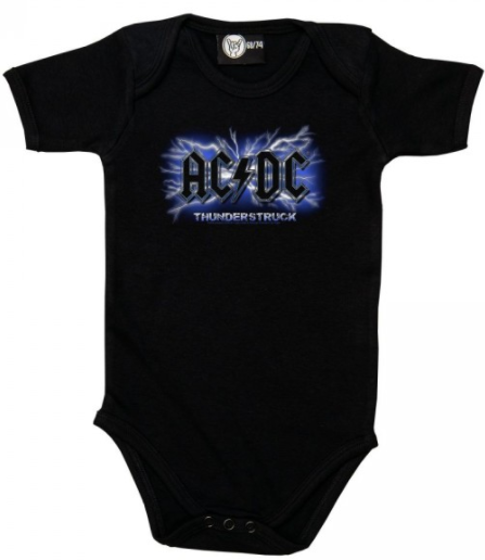 AC/DC body Bébé Thunderstruck | AC/DC Body